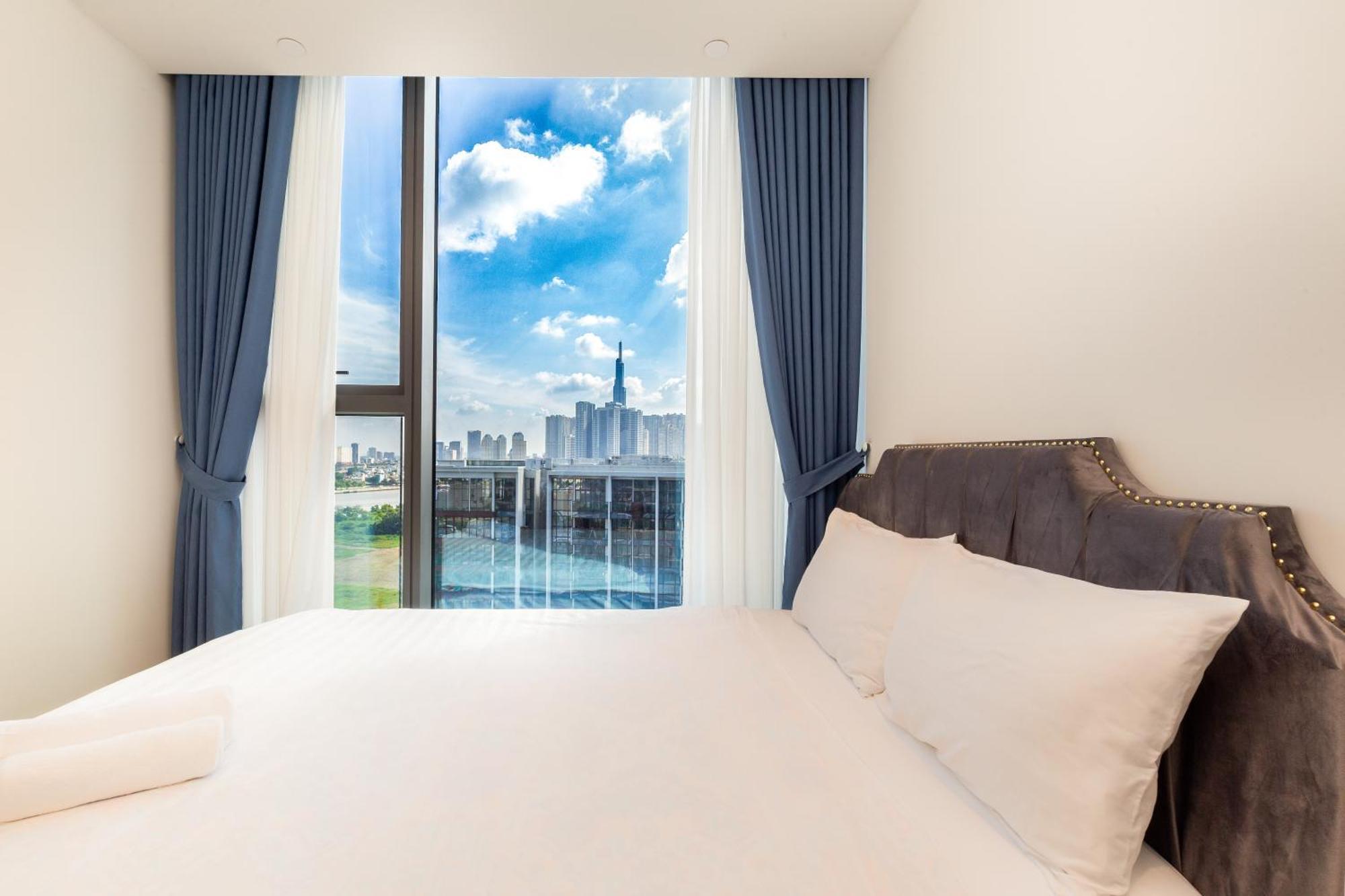 The Opera Apartment Cental Saigon Free Pool-Gym-Sauna Room- Golf Mini 胡志明市 外观 照片